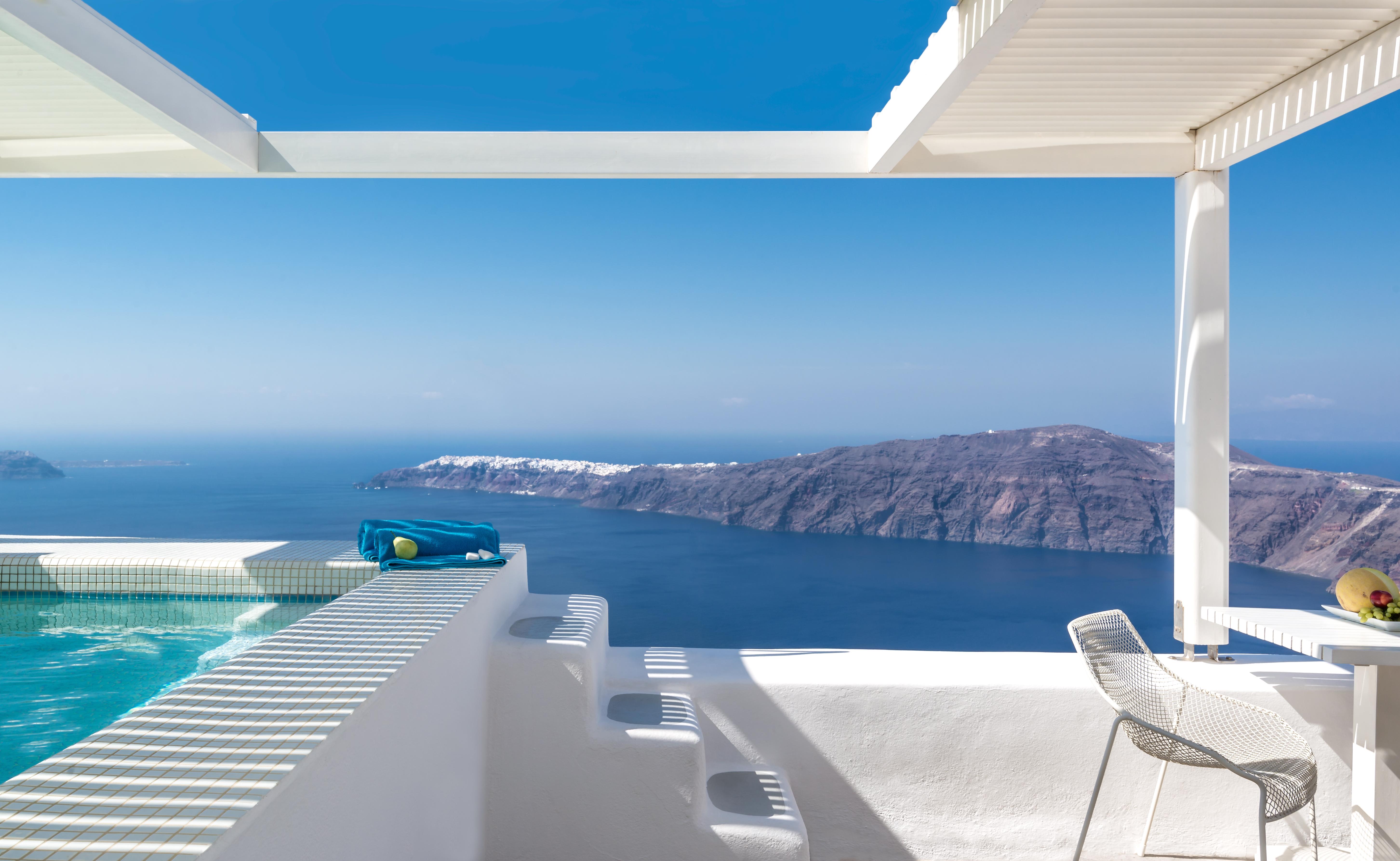 White Santorini Hotel Имеровигли Екстериор снимка