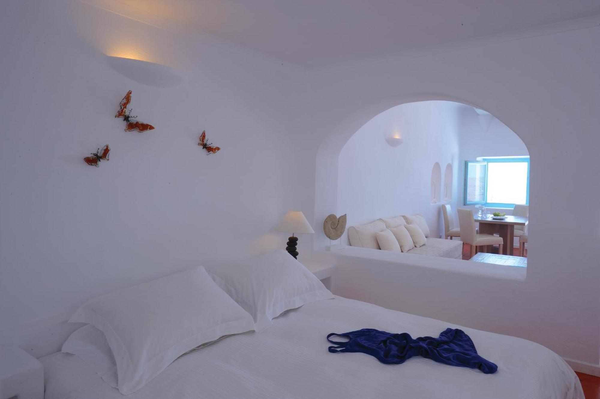 White Santorini Hotel Имеровигли Стая снимка
